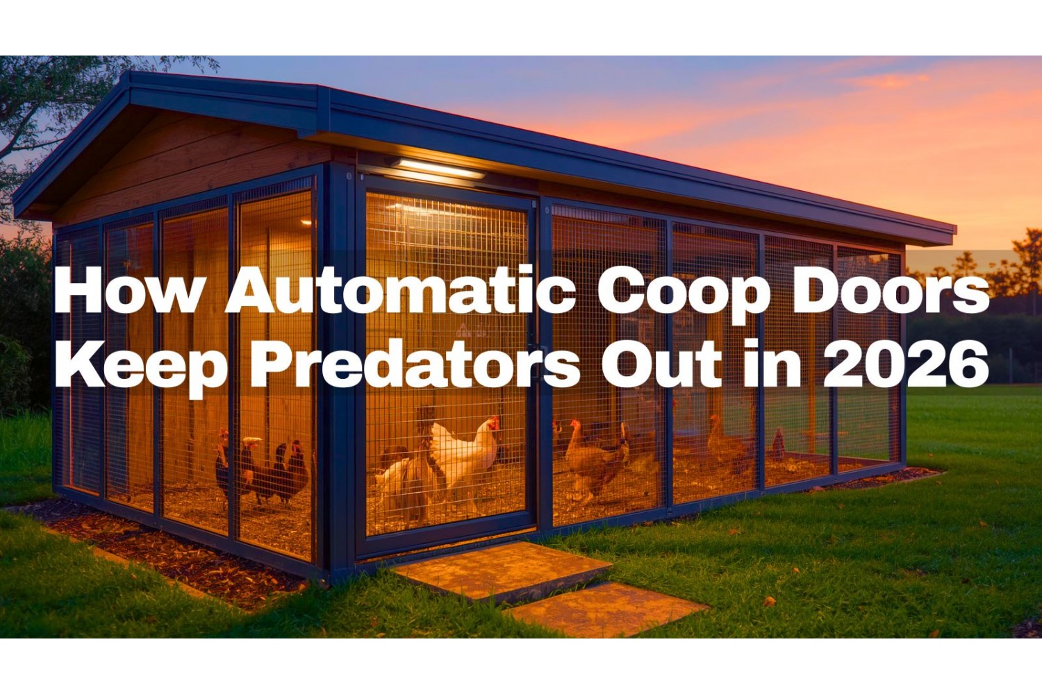 How Automatic Coop Doors Keep Predators Out in 2026